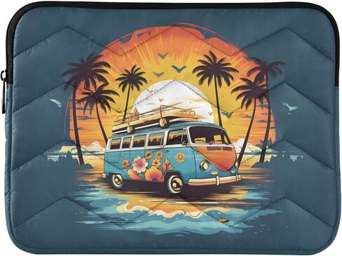 كارتون VW BUS CAPTOP SLEEVE CASE COPPORT COVER COVERCELCELT LAG COPTOP BAS لـ 13-14 بوصة ، A06D24018 in Kuwait