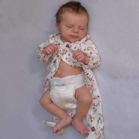 Zero Pam Reborn Baby Baby Dolls Elijah 17 inch LifeLike Preemie Newborn Baby Dolls Dolls Boy Wrisistic Baby Dolls التي تبدو دمى السيليكون ذات حجم الحياة الحقيقي للبنات مجموعة ألعاب الفتيات in Kuwait