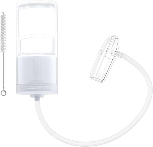 Nasal Aspirator for Baby, Baby Nose Sucker, Booger Sucker with Hand Pump and Non-Invasive Tip to Clear Clogged Passages and Boogers in Kuwait
