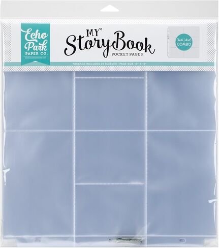 Echo Park Paper Co. 10 Pack My Storybook 12 × 12 Pocket Page - 4x6/3x4 جيوب in Kuwait