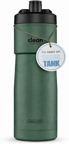 Bike Water Bottles | Insulated Bike Water Bottle | Easy Clean Nozzle, Easy Squeeze | Cycling Mountain Fitness Water Bottle | Gym Sport Bottle | Sport 23 Oz | Aqua, 23 Oz in Kuwait