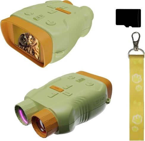 Kids Toys Night Vision Goggles for Kids Ages 5 and Up Gifts for Kids 32GB Card, 5X Zoom Kids Camera Night Vision Binoculars for Kids in Kuwait
