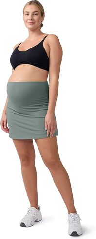 Ingrid & Isabel Basics Active Maternity Skort - High Waisted Skirt with Built in Shorts in Kuwait