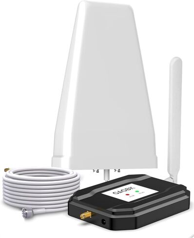 2024 Improved Cell Phone Signal Booster on Band 2/4/5/12/13/17/25/66 for 5G 4G LTE Cell Phone Booster Cell Signal Booster Cellphone Signal Booster Cellular Extender Up to 5500sqft for All U.S.Carriers in Kuwait