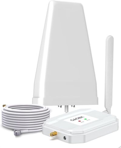 2024 Improved Cell Phone Signal Booster on Band 2/4/5/12/13/17/25/66 for 5G 4G LTE Cell Phone Booster Cell Signal Booster Cellphone Signal Booster Cellular Extender Up to 5500sqft for All U.S.Carriers in Kuwait