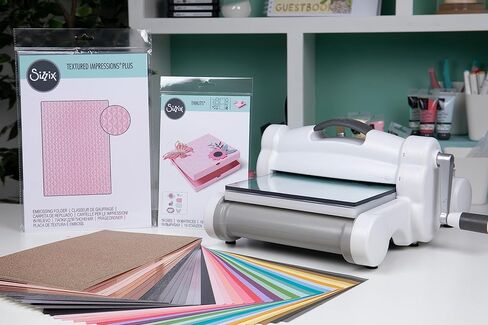 Sizzix Big Shot Plus Starter Kit (9 ") ، أبيض/رمادي in Saudi Arabia