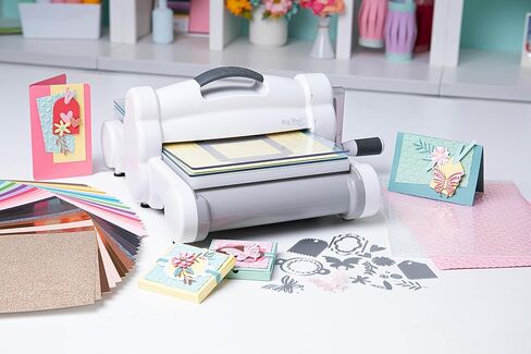 Sizzix Big Shot Plus Starter Kit (9 ") ، أبيض/رمادي in Saudi Arabia