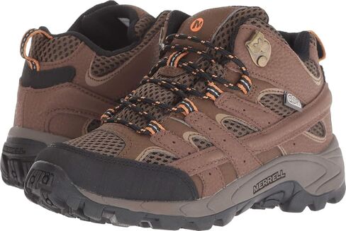 حذاء Merrell للجنسين للأطفال Moab 2 Mid WTRPF للمشي لمسافات طويلة in Kuwait