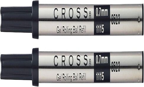 Cross Selectip Gel Rollerball Pen Refill, Medium Point, Black, 2-Pack (8523-2) in Kuwait