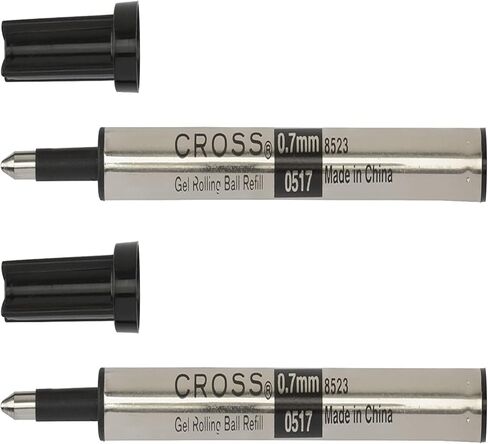 Cross Selectip Gel Rollerball Pen Refill, Medium Point, Black, 2-Pack (8523-2) in Kuwait