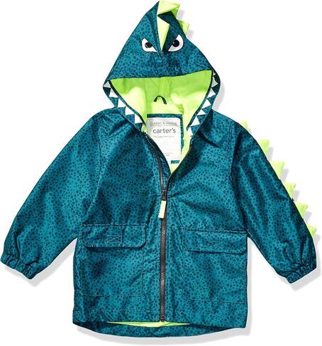 Carter's Boys' Critter Rainslicker Lightweight Rain Jacket Raincoat in Kuwait
