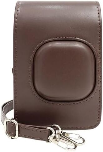 kinokoo Case for Fuji Instax Mini LiPlay Hybrid Instant Film Camera - PU Leather Carrying Case for Instax Mini LiPlay to Protect Camera with Adjustable Shoulder Strap - Matcha Green in Kuwait