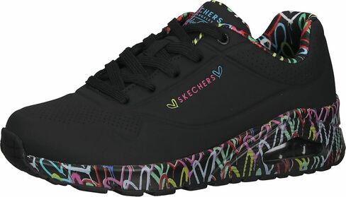 حذاء رياضي نسائي من SKECHERS Uno-Stand On Air، أسود، 7 in Saudi Arabia