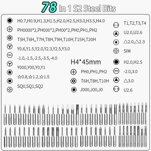 مجموعة مفكات كهربائية، 180 في 1 مجموعة مفكات دقيقة، 3 أوضاع عزم الدوران مع 160 لقمة مغناطيسية دقيقة، مجموعة أدوات إصلاح مفك البراغي اللاسلكي للهاتف والكمبيوتر والكاميرا والكمبيوتر المحمول in Kuwait