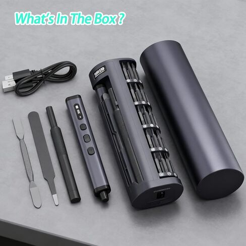 مجموعة مفكات كهربائية، 180 في 1 مجموعة مفكات دقيقة، 3 أوضاع عزم الدوران مع 160 لقمة مغناطيسية دقيقة، مجموعة أدوات إصلاح مفك البراغي اللاسلكي للهاتف والكمبيوتر والكاميرا والكمبيوتر المحمول in Kuwait