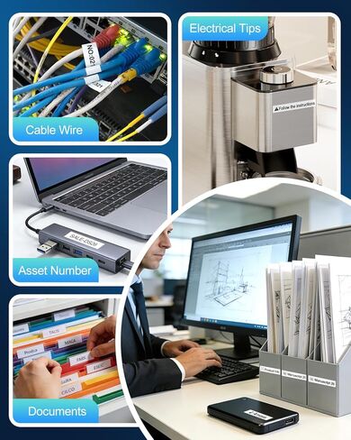 Replacement for Dymo LetraTag Refills 91330 Compatible with Dymo Label Maker White Paper 1/2" x 13' (12mm x 4m), Work for Letratag LT-100H LT-100T 200B QX50 in Kuwait
