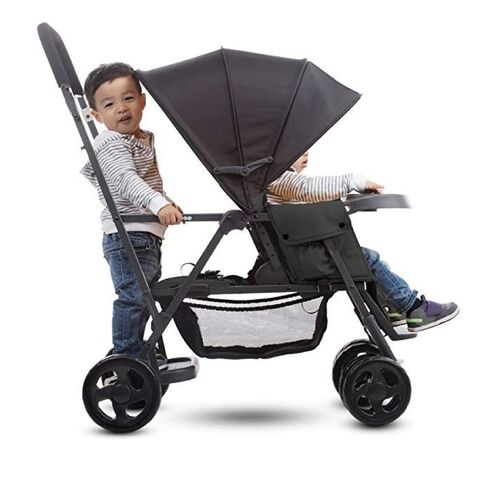 Joovy Caboose LX Tandem Stand-on Stroller, Black in Kuwait