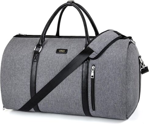 Convertible Garment Duffel Bag for Travel - Carry On Garment Bags With Toiletry Bag Large Weekender Bag for Men Women 2 in 1 Hanging Suitcase Suit Travel Duffel Overnight Bags 4pcs Set in Kuwait
