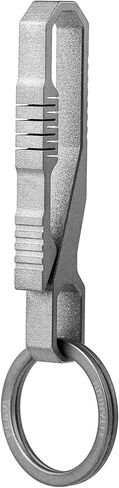 TISUR Keychain Pocket Clip, Quick and Easy Access to Keys, Titanium Key Holder with Detachable Keyring, Gifts for Men Women in Kuwait