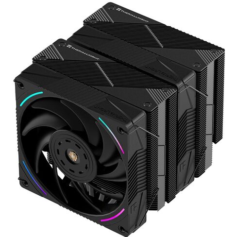 Thermalright Phantom Spirit 120 SE Black CPU Air Cooler,7 Heat Pipes CPU Cooler,Dual 120mm PWM Fans, AGHP 4.0 Technology,for AM4/AM5&Intel 1851/1700/1150/1151/1200, PC Cooler Tower in Saudi Arabia