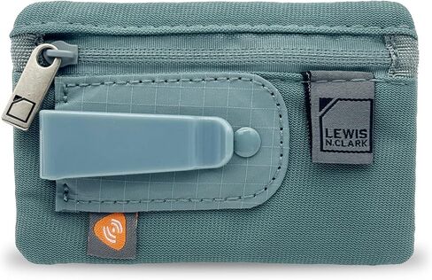 محفظة حزام سفر مخفي بمشبك مخفي من Lewis N. Clark RFID-Blocking in Kuwait