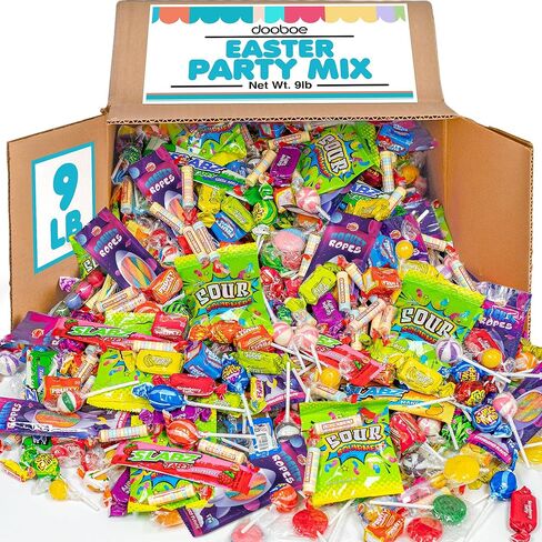 Bulk Candy Mix - Candy Variety Pack - Assorted Classic Candy - Individually Wrapped Candies - Fun Size Candy Assortment (9 Pounds) in Saudi Arabia