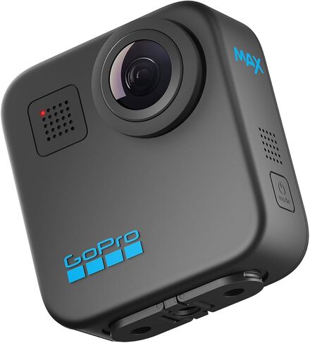 GoPro Max مقاومة للماء 360 + الكاميرا التقليدية مع شاشة تعمل باللمس الكروية 5.6k30 HD Video 16.6mp 360 Photos 1080p التثبيت المباشر (متجدد) in Saudi Arabia