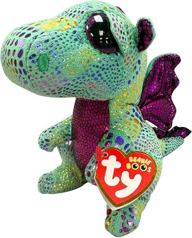 Ty Beanie Boos Cinder The Green Dragon Plush in Kuwait