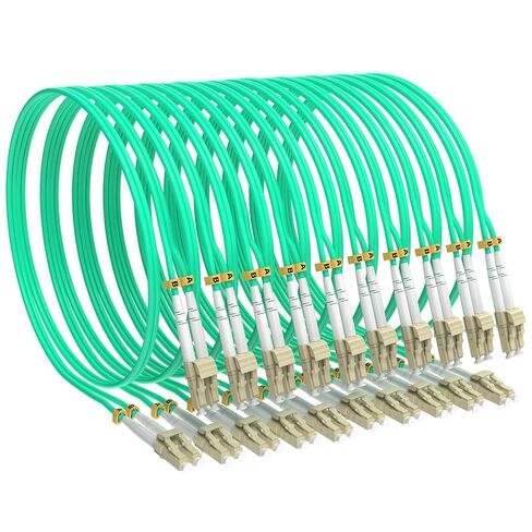 Single Mode Fiber Lc to Lc 2m 5 Pack, OS2 Singlemode Fiber Optic Cable Duplex Lc to Lc, Lc to Lc Single Mode Fiber Patch Cable, LSZH SM Fiber Jumper Cord, SMF 2 Meter 6.56ft in Kuwait