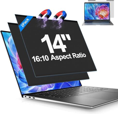 Laptop Privacy Screen 10.1 Inch Privacy Filter Screen Protector for 10.1Inch Laptop Anti Blue Light Glare Removable Laptop Privacy Filter in Kuwait