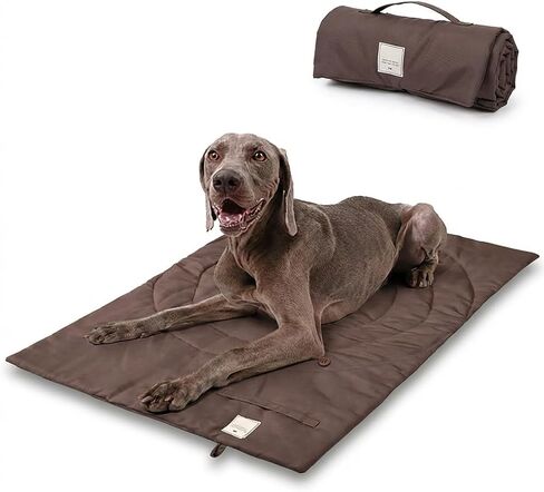سجادة للكلاب للسفر في الهواء الطلق، سجادة سرير للكلاب، سرير مقاوم للماء للكلاب في الهواء الطلق، بساط سرير للكلاب مقاس 37.4 × 25.6 بوصة، سرير كلب قابل للطي، سرير للكلاب للتخييم في الهواء الطلق، بساط للكلاب خارجي قابل للطي وسهل الحمل ومقاوم للماء متوسط ​​ال in Kuwait
