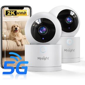 K09 Camera, 2K Indoor Security Camera for Home Security, Work with [5G & 2.4G] WiFi in Kuwait