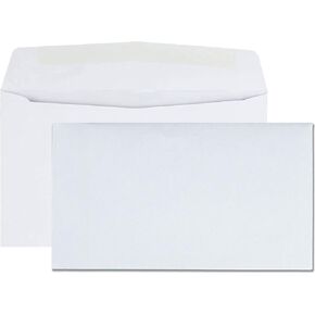 500 Dronka Envelope #6 3/4 Business Envelopes, 3 5/8" x 6 1/2", Durable 24lb. White, Gum Flap, 500/Box in Kuwait