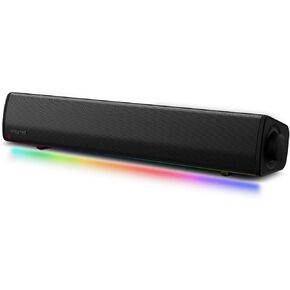 Sound Blaster GS3 (White) Compact RGB Gaming Soundbar with SuperWide Technology, Powered via USB, Bluetooth 5.4, Headphone-Out Port, for PC and Mac in Saudi Arabia
