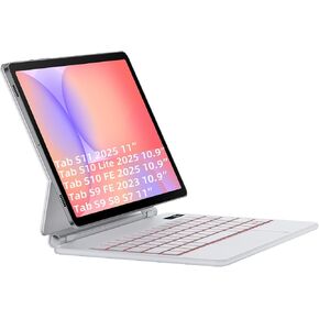 حالة لوحة مفاتيح Juqitech Magic لـ Samsung Galaxy Tab S9 Fe 5g 10g 10g " in Kuwait