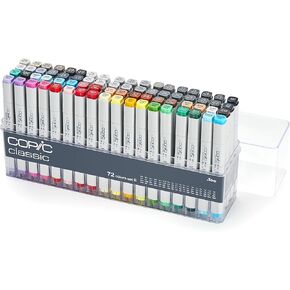 Copic Classic Marker Set, 72-Colors, Set B in Saudi Arabia