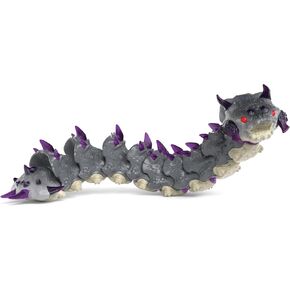 Schleich Eldrador Creatures - Big, 10" Shadow Worm. Cool Movable Action Figure for Boys and Girls. Fun, Imaginative Play Figurine. Durable, Fantasy Animal Beast Monster Toys for Kids Ages 7+, 70830 in Kuwait