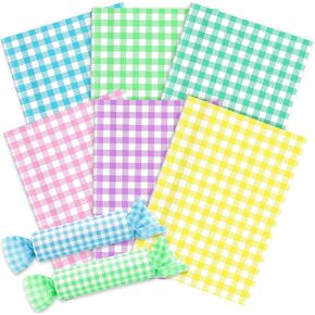 90 ورقة ربيع الباستيل ورقة أنسجة منقوشة ، عيد الفصح حلوى ألوان بوفالو بلود هدية الالتفاف ورقة الربيع الفنية الأنسجة لعيد ميلاد عيد ميلاد الطفل ديكور حفل زفاف ، 20x14 '' (منقوشة كلاسيكية) in Kuwait