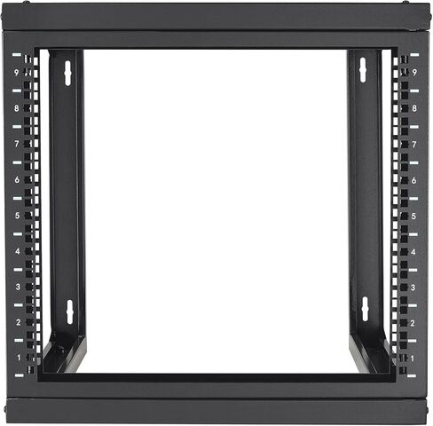 حامل خادم VEVOR 9U، رف شبكة مثبت على الحائط لمعدات تكنولوجيا المعلومات مقاس 19 بوصة، رف إطار مفتوح لمعدات AV والخادم، عمق 18 بوصة 150 رطل أقصى سعة تحميل 9U رف in Kuwait