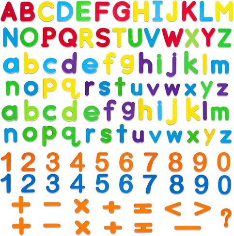 LOVESTOWN Magnetic Alphabet Letters Set, 234 Pieces, Double-Sided Board with Storage Box, Educational Learning Kit for Toddlers in Kuwait