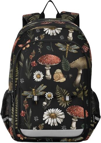 Cute Corgi Dog Puppy Rainbow Star Backpack for Women Men, Large Student School Bookbag 15.6 in Laptop Bag Purse Travel Casual Daypack in Saudi Arabia