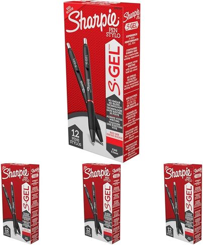 SHARPIE, SAN2096166, S-Gel Pens, 12 / Dozen in Kuwait