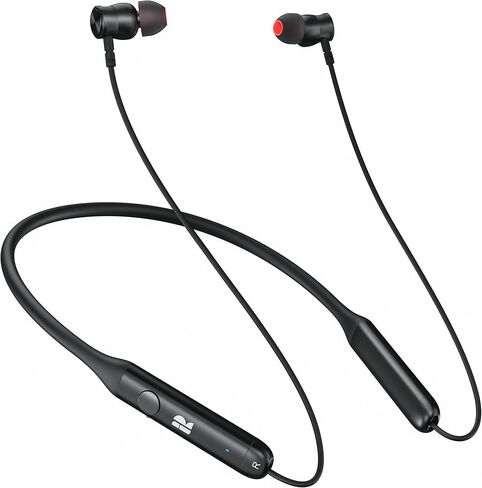 Bluetooth Headphones, 150H Playtime Wireless Bluetooth Earbuds with Earhooks, w/Mic in-Ear Magnetic Neckband Earphone, IPX7 Sweatproof Deep Bass Headset for Home, Traveling, Outdoor, Business Trips in Kuwait