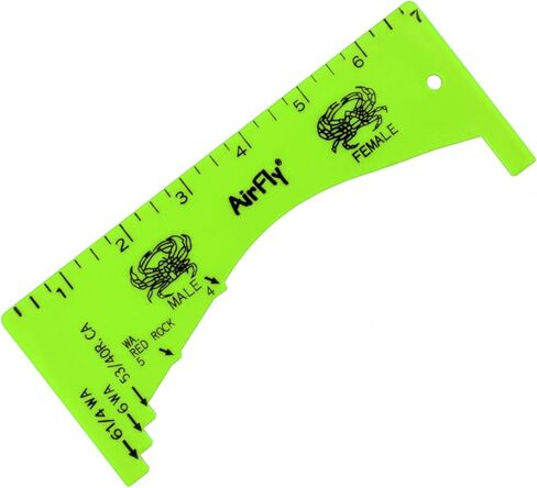 مقياس السلطعون الهوائي - قياس للدوني ، السلطعون الصخري ، السلطعون الأزرق ، جراد البحر. تم تصميمه في سان فرانسيتشو ، الولايات المتحدة الأمريكية (Orange + الألومنيوم) in Kuwait