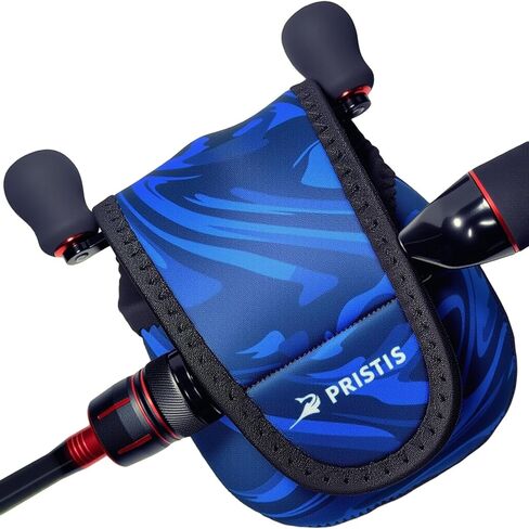 Baitcast Reel Cover, Thick Neoprene Protective Casting Reel Sleeve, Lightweight Fishing Pouch Bag, Durable Water Resistant Spool Storage Protection Wrap Case Gear Tackle, Fit All Baitcasting in Saudi Arabia