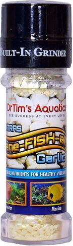 DrTim's Aquatics - Bene-Fish-al® Food and Treats - Fish Food Enhancer - for Freshwater Fish or Marine Fish - 0.31 oz. Grinder - Peas in Kuwait