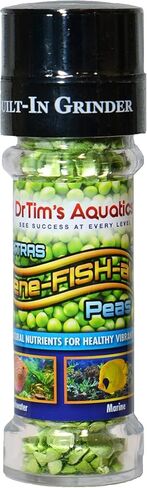 DrTim's Aquatics - طعام Bene-Fish-al® وحلوياته - مُحسِّن طعام الأسماك - لأسماك المياه العذبة أو الأسماك البحرية - 0.31 أونصة. طاحونة - البازلاء in Kuwait