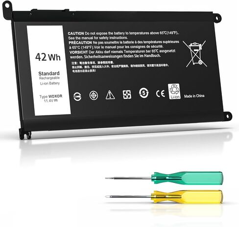 PW23Y بطارية الكمبيوتر المحمول compatoble مع Dell XPS 13 9360 13-9360-D1605G 13-9360-D1605T 13-9360-D1609 0TP1GT in Saudi Arabia