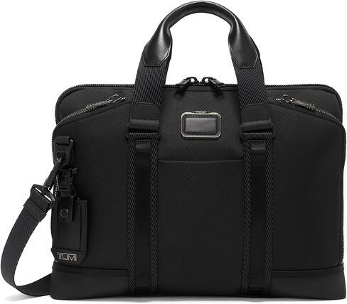 TUMI - Alpha Bravo Academy Brief - Compact Laptop Briefcase - Travel Laptop Bag - 11.8" X 15.5" X 2.0" - For 15" Laptop - Navy in Kuwait