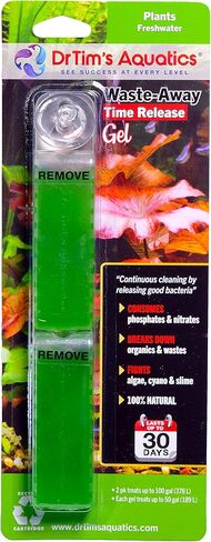 جل مخلفات المياه العذبة من دكتورتيم - منظف طبيعي لأحواض السلاحف - محلول إذابة وتنظيف نفايات الحمأة العضوية، عبوة واحدة متوسطة الحجم 50 جالونًا in Kuwait